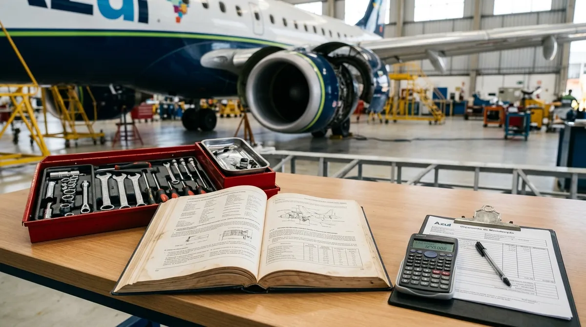 Quanto custa tirar a licença de mecânico de manutenção aeronáutica (MMA) — curso, taxas da ANAC e os gastos que ninguém soma
